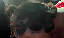omg slobbering on that huge bbc by the lake... cumshot facial mess!!