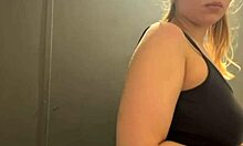 whoa, this teen fists her big ass pussy hard outdoors till orgasm