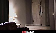 Blonde Stepdaughter's Taboo Threesome with Stepdad and Business Partner Gets Wild