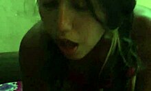 She couldn't hold back and sat on my dick so good until I came hard inside her tight teen pussy