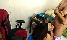 big ass curly brunette gets fucked in her office 🍑😈