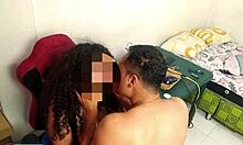 big ass curly brunette gets fucked in her office 🍑😈