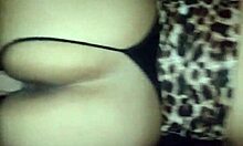 curvy latina's big booty shaking on my cock after club drives me wild with desire