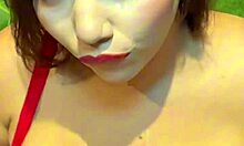 beautiful colombian savannah watson titty fucks huge cock pov