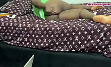 my bbw ebony girlfriend demands big dick satisfaction before work full red sheer video