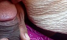 hot bhabhi's massive tits get pressed and milked while cream explodes in her eager mouth