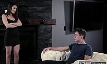 stepbro pins down flexible teen stepsis and rams her tight pussy