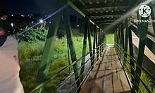 Wife Esposa Rides Friend's Cock Hard On Via Light Highway