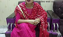 beautiful indian teacher bends over for young student's deep fuck at home