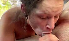 i watch this real hooker swallow every cum load after deepthroating in public spots
