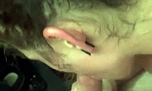 i watch this real hooker swallow every cum load after deepthroating in public spots