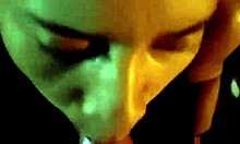 Leyne Rodriguez Dances in Rain with Friend