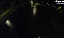 curious redhead bbw masseuse spreads legs wide for customer's thick cock deep inside