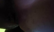 new girl kicks off with a sloppy blowjob then rides bareback chasing that creampie pregnancy