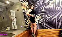 big ass latina milf heels on screaming from rough pounding