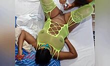 Huge Ass Ebony Latina Cums Hard On Tongue During Carnival Muff Dive Lickfest