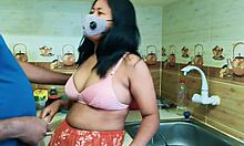 Cheating Wife's Kitchen Pounded Hardcore By Father-In-Law's Big Cock!