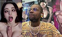 big breast japanese slut's tight ass pussy face drenched cum christmas paizuri