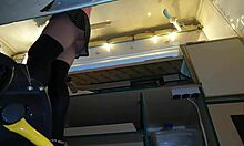 super hot hostess changes panties at work hidden cam catches it all