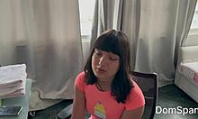 bold spanking slams cute big ass into model slut