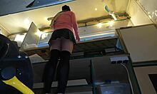 super hot hostess changes panties at work hidden cam catches it all