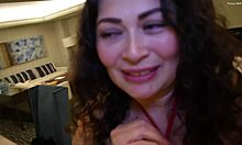 Latina hotwife rides stepson's friend's big black cock nonstop craving more