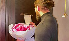 Step mom's lover takes her tight spot while she spreads wide in bedroom roleplay