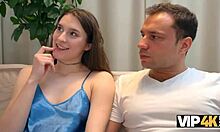 Two Russian hotties dare to share one throbbing cock?