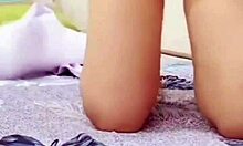 god, this vietnamese student's wet pussy is dripping under her ripped clothes