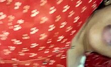 Indian girl's doggy close-up pounding session