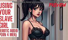 your wet slave girl whispers dirty joi asmr hfo deepthroat instructions till you cum hard bdsm audio porn