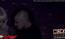 blonde teen anal fucked hardcore in disco public