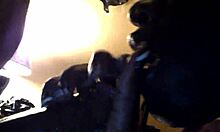 Ebony Black Teen Sloppy Blowjob Facial Spitting Action