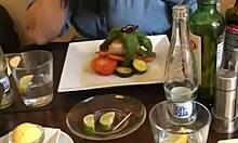 Huge instagram tits bounce wildly as she's finally fucked hard from behind!