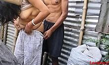 wife gets brutal outdoor anal fuck from friend deep on ranch pain quickie