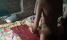 bhabhi's fat ass jiggles wildly as devar pounds her hard in hindi bathroom sex