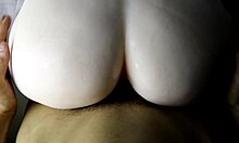 Big White Ass Takes Monster Cock Deep For Anal Orgasm