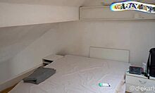 wanna see this oiled russian teen's feet stroke massive bbc up close?