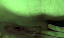 Milf screams as bottle stretches her pussy doggystyle