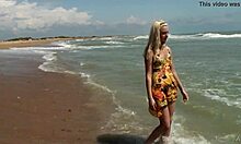 Ever wonder how a gorgeous horny teen like Agnes undresses her perfect tits and ass outdoors?