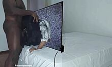 halloween cosplay slut samara's pussy and ass stuffed by two monster black cocks