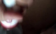 Milf screams as bottle stretches her pussy doggystyle