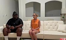 blonde milf slut seduces bbc coach bends over rides big cock doggystyle cum ass