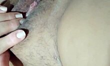 chubby brazilian babe cleans vibrator and orgasms wildly part 2!!