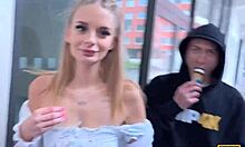 Blonde Naomi Loves Flaunting Boobs While Cheating on BF Right in Front of Him