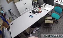 Petite Redhead College Teen Faces Police Baton Discipline