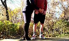 Lustful Stepmom in Pantyhose Flashes Saggy Tits to Depraved Stepson Cum Covered