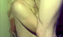 Submissive slut deepthroats for massive facial cum explosion