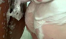 stepdaughter's naughty shower stepdad's 12-inch bbc too huge for tight latina ass pov