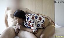 Young Thai babe's hairy wet pussy stretched wide by massive cock in first-time plow